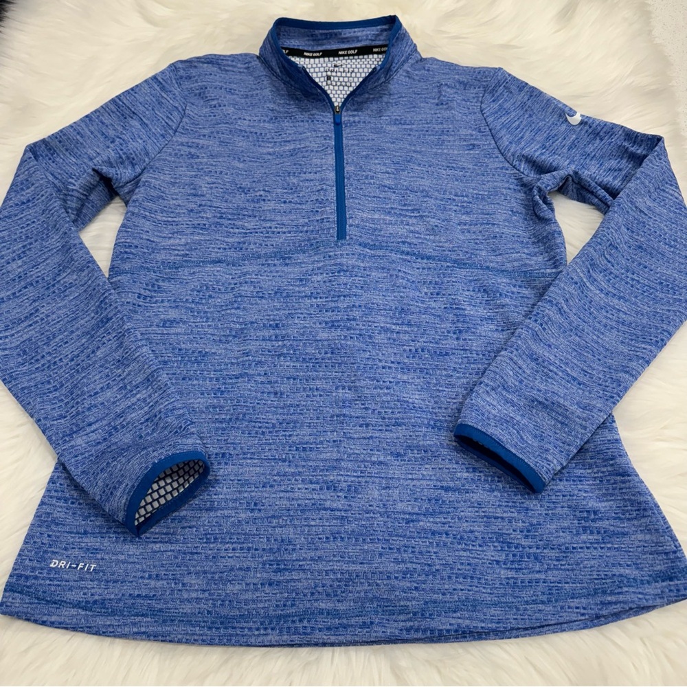 Nike Golf Dri-fit Women’s 1/4 Zip Pullover Long Sleeve Top Medium